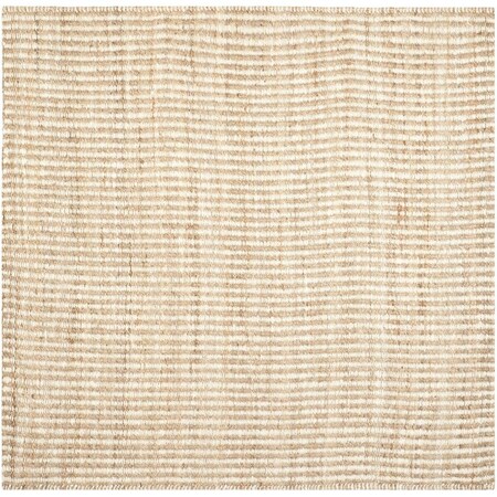 Safavieh Natural Fiber Hand Woven Square Rug Natural & Ivory - 5 x 5 ft. NF734A-5SQ